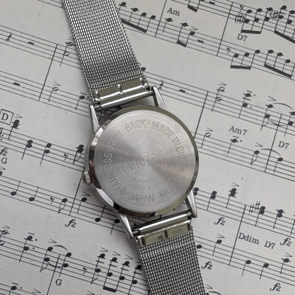 Midtown Silver Mesh Band Watch - Picture 8 of 10